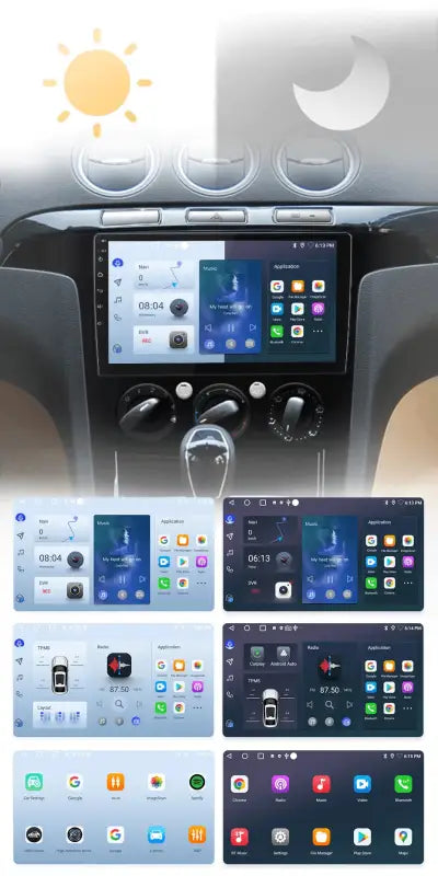 Radio nawigacja Ford S-MAX 2007-2015 Android Auto Carplay - Multigenus