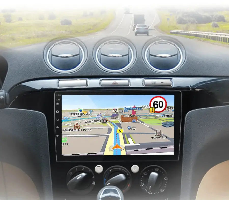 Radio nawigacja Ford S-MAX 2007-2015 Android Auto Carplay - Multigenus