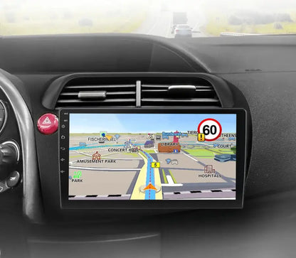 Radio nawigacja Honda Civic Hatchback 2005-2011 Android Auto CarPlay - Multigenus