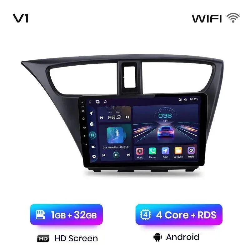 Radio nawigacja Honda Civic 9 2012-2017 Android Auto Carplay - Multigenus