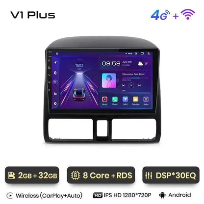 Radio nawigacja Radio Honda CR-V CRV 2 2001-2006 Android Auto Carplay - Multigenus