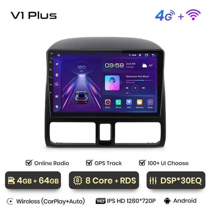 Radio nawigacja Radio Honda CR-V CRV 2 2001-2006 Android Auto Carplay - Multigenus
