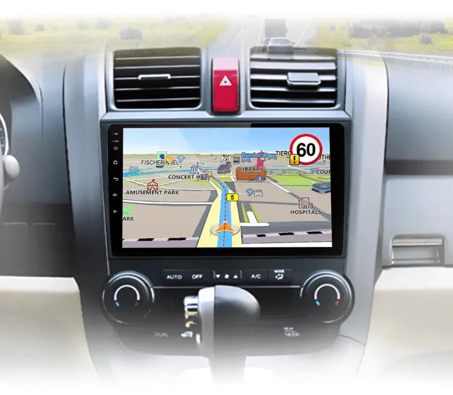 Radio nawigacja Radio Honda CR-V 3 RE CRV 2007 - 2011 Carplay Android Auto - Multigenus