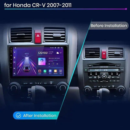 Radio nawigacja Radio Honda CR-V 3 RE CRV 2007 - 2011 Carplay Android Auto - Multigenus