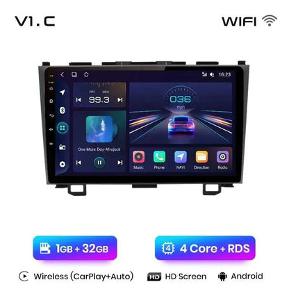 Radio nawigacja Radio Honda CR-V 3 RE CRV 2007 - 2011 Carplay Android Auto - Multigenus