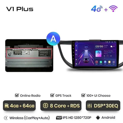 Radio nawigacja Honda CRV CR-V 2012-2016 Android Auto Carplay - Multigenus