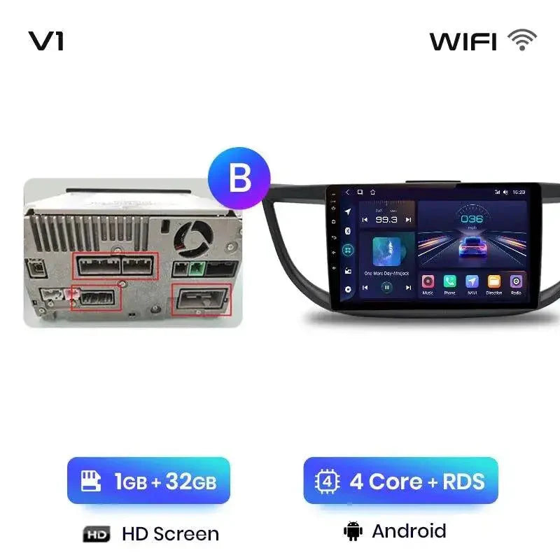 Radio nawigacja Honda CRV CR-V 2012-2016 Android Auto Carplay - Multigenus