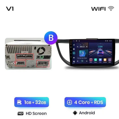 Radio nawigacja Honda CRV CR-V 2012-2016 Android Auto Carplay - Multigenus