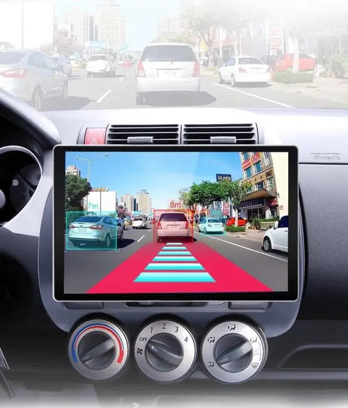 Radio nawigacja Honda Fit Jazz City 2002 - 2007 CarPlay Android Auto - Multigenus