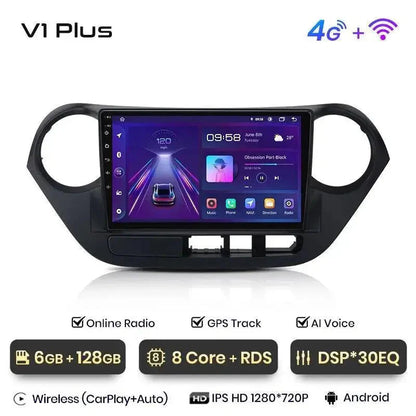 Radio nawigacja Hyundai Grand I10 2013 - 2016 Carplay Android Auto - Multigenus
