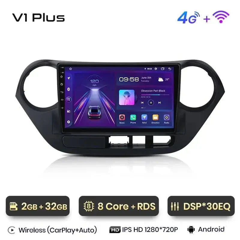 Radio nawigacja Hyundai Grand I10 2013 - 2016 Carplay Android Auto - Multigenus
