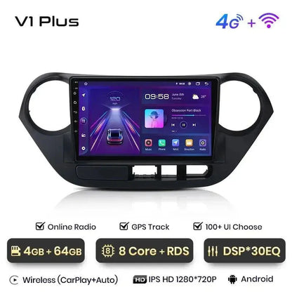 Radio nawigacja Hyundai Grand I10 2013 - 2016 Carplay Android Auto - Multigenus