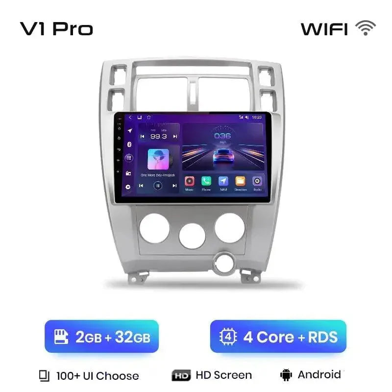 Radio nawigacja Hyundai Tucson 2006 - 2013 Carplay Android Auto - Multigenus