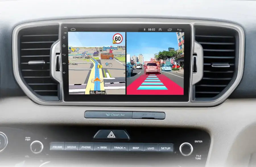 Radio nawigacja Kia Sportage 4 2016 - 2018 Android auto Carplay - Multigenus