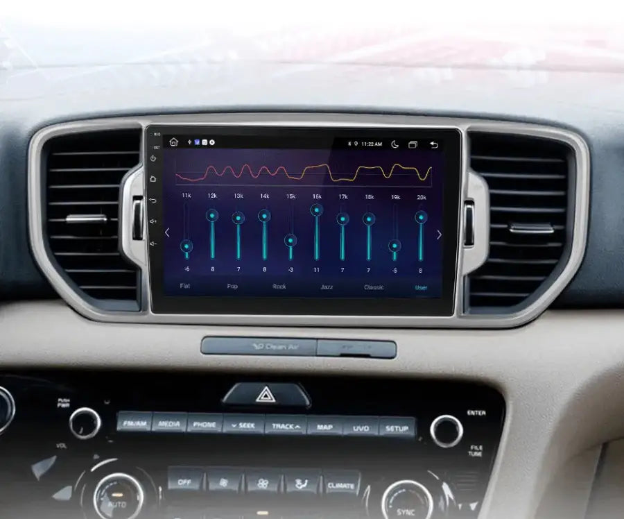 Radio nawigacja Kia Sportage 4 2016 - 2018 Android auto Carplay - Multigenus