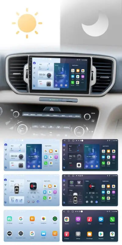 Radio nawigacja Kia Sportage 4 2016 - 2018 Android auto Carplay - Multigenus