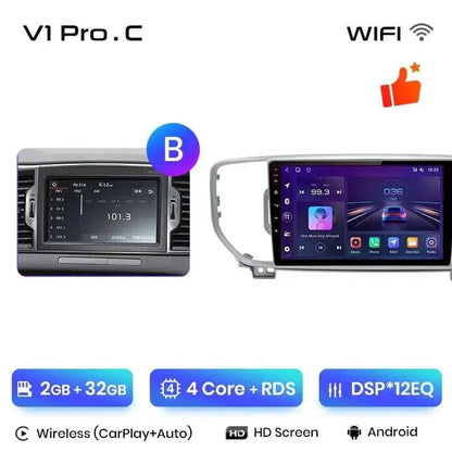 Radio nawigacja Kia Sportage 4 2016 - 2018 Android auto Carplay - Multigenus