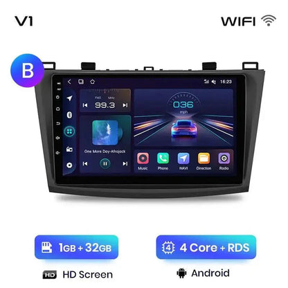 Radio nawigacja Mazda 3 bk 2004-2013 Carplay Android Auto - Multigenus