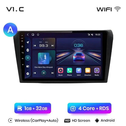 Radio nawigacja Mazda 3 bk 2004-2013 Carplay Android Auto - Multigenus