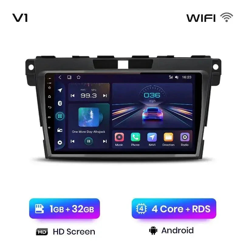 Radio nawigacja Mazda CX-7 2008 - 2015 Android Auto Carplay CX7 - Multigenus