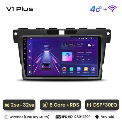Radio nawigacja Mazda CX-7 2008 - 2015 Android Auto Carplay CX7 - Multigenus