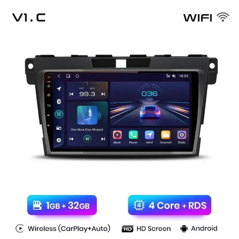 Radio nawigacja Mazda CX-7 2008 - 2015 Android Auto Carplay CX7 - Multigenus