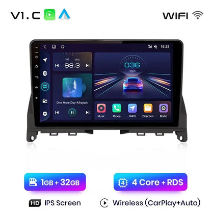 Radio Android z CarPlay do Mercedes Benz C - Class W204/S204 od 2006 - 2011 - Multigenus