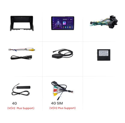 Radio Android z CarPlay do Mercedes Benz C - Class W204/S204 od 2006 - 2011 - Multigenus