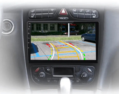 Radio nawigacja Mercedes Benz C CLK S203 W203 W209 A209 przed lift 2000-2011 Carplay Android Auto - Multigenus