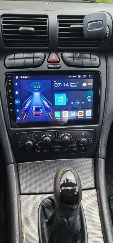 Radio nawigacja Mercedes Benz C CLK S203 W203 W209 A209 przed lift 2000-2011 Carplay Android Auto - Multigenus