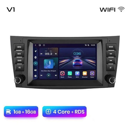 Radio nawigacja Mercedes Benz E-Class W211 W219 E200 E220 E300 Carplay Android auto - Multigenus