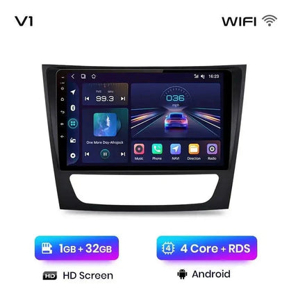 Radio nawigacja Mercedes Benz E W211 E300 od 2002-2010 Android Auto Carplay - Multigenus