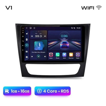 Radio nawigacja Mercedes Benz E W211 E300 od 2002-2010 Android Auto Carplay - Multigenus