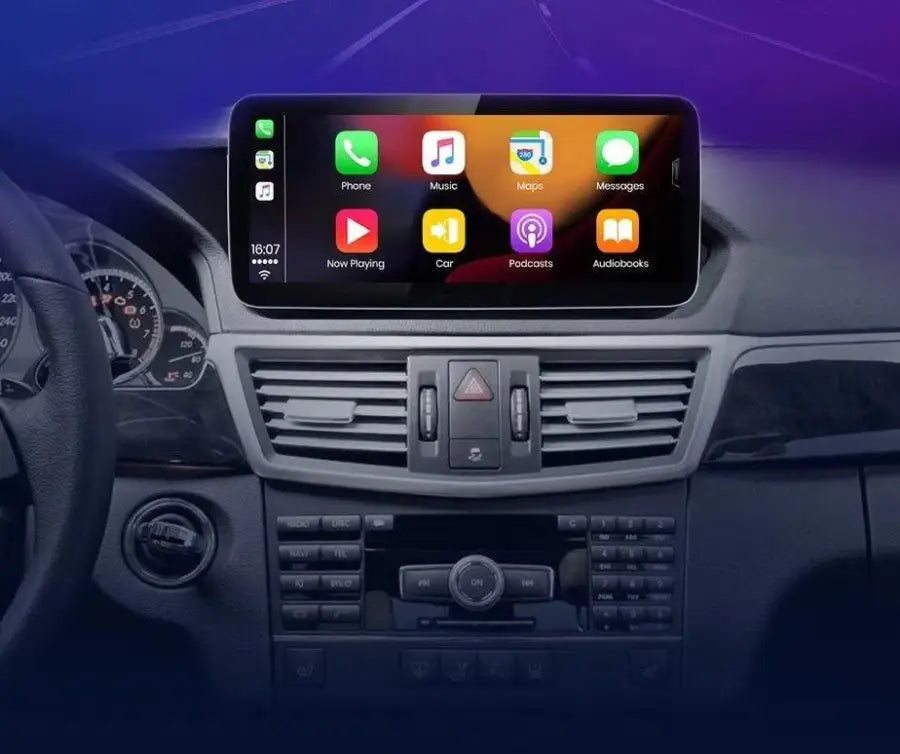 Radio nawigacja Mercedes Benz E Klasa W212 E200 E230 E260 E300 S212 2009-2016 Android Auto CarPlay - Multigenus