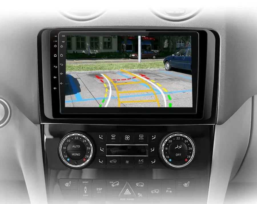 Radio do Mercedesa Benz ML W164 i Klasy GL X164 – Bezprzewodowe CarPlay i Android Auto - Multigenus
