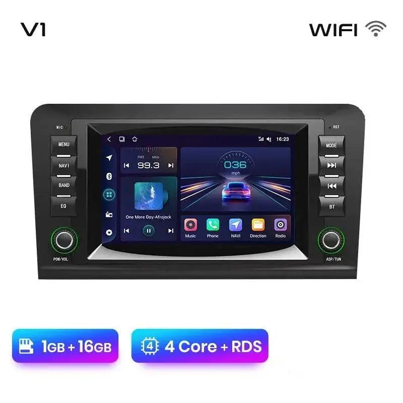 Radio nawigacja Mercedes Benz ML W164 GL X164 Android Auto Carplay - Multigenus