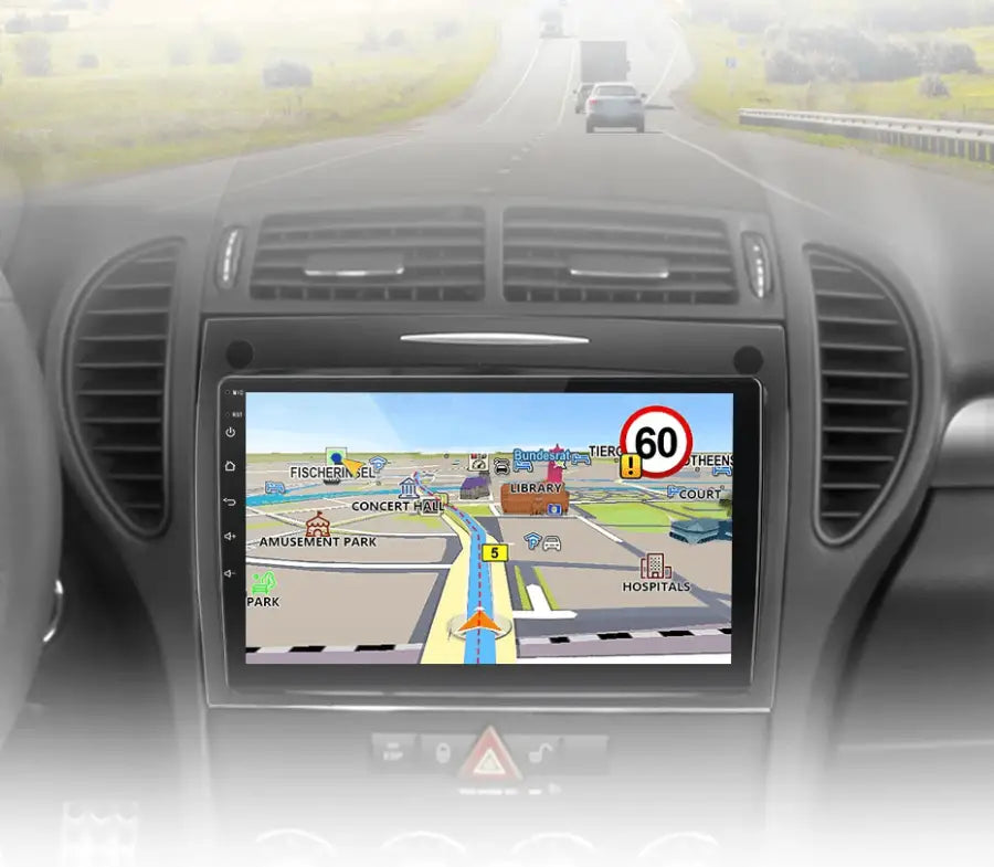 Radio dla Mercedes Benz SLK R171 od 2004 - 2011 z CarPlay i Android Auto - Multigenus