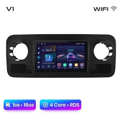V1Pro AI Voice Radio Multimedialne GPS 2 Din z Android Auto i CarPlay dla Mercedes - Benz Sprinter (2018 - 2022) - Multigenus