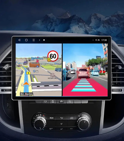Radio nawigacja Mercedes Benz Vito W447 2014 - 2021 Carplay Android Auto - Multigenus