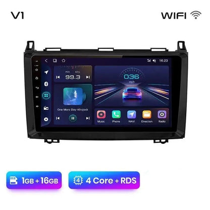 Radio nawigacja Mercedes Benz W169 W245 B200 W906 Sprinter W639 Vito CarPlay Android Auto - Multigenus