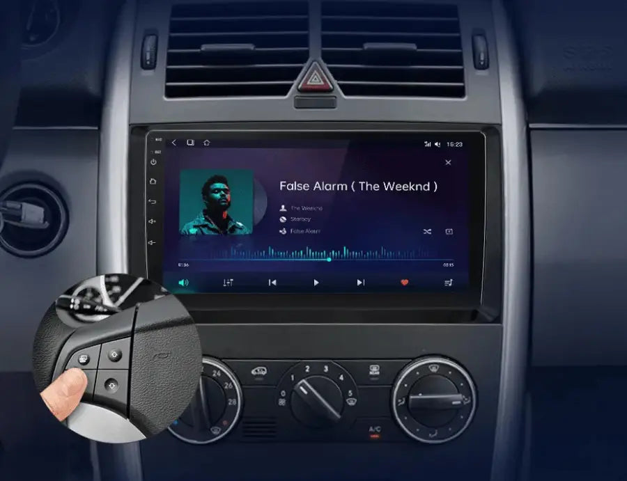 Radio nawigacja Mercedes Benz W169 W245 B200 W906 Sprinter W639 Vito CarPlay Android Auto - Multigenus