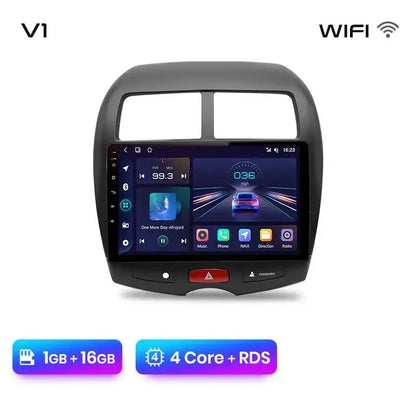 Radio samochodowe do Mitsubishi ASX 2010 - 2016 | Bezprzewodowy CarPlay i Android Auto | Zaawansowany system multimedialny - Multigenus