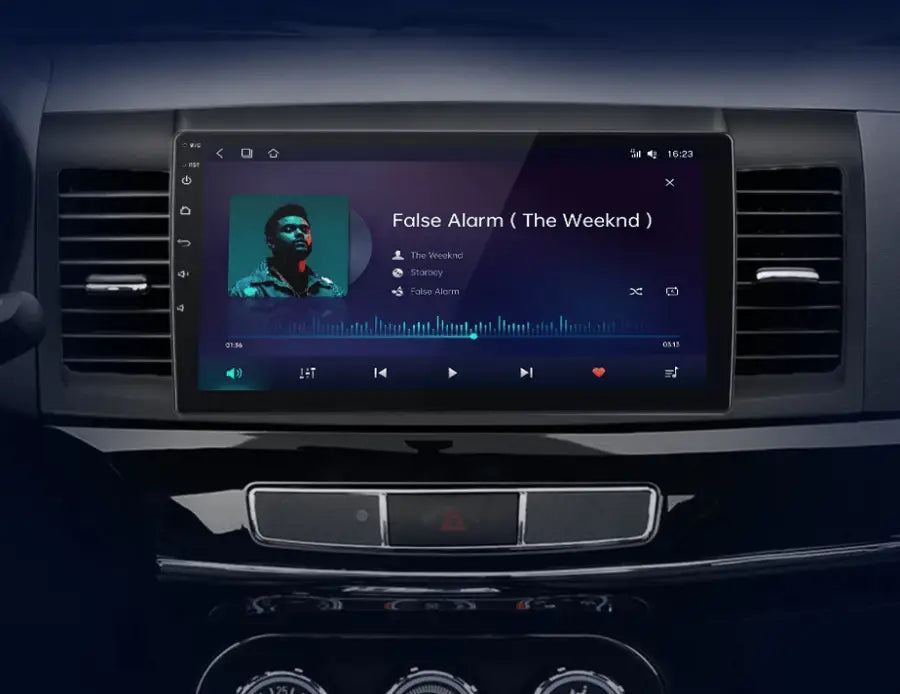 Radio do Mitsubishi Lancer 2007 - 2013 – Bezprzewodowe CarPlay i Android Auto, Inteligentne Systemy - Multigenus