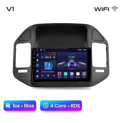 Radio nawigacja Mitsubishi Pajero V60 V68 V73 od 1999-2006 Android Auto Carplay - Multigenus