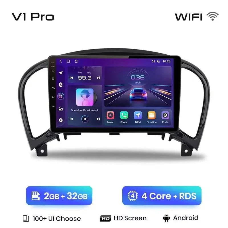 Radio nawigacja Nissan Juke YF15 2010 - 2014 Carplay Android Auto - Multigenus