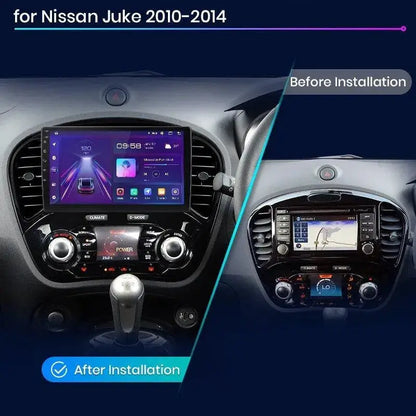 Radio nawigacja Nissan Juke YF15 2010 - 2014 Carplay Android Auto - Multigenus