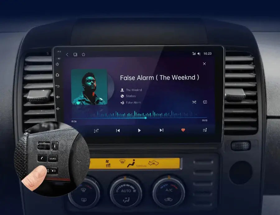 Radio nawigacja NISSAN NAVARA 2006-2012 Android Auto CarPlay - Multigenus