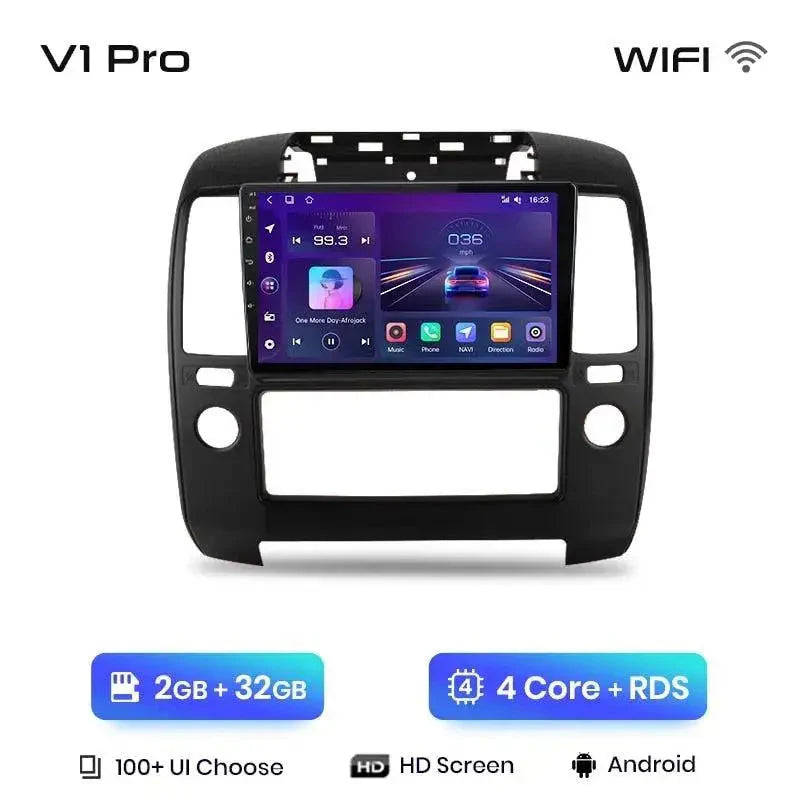 Radio nawigacja NISSAN NAVARA 2006-2012 Android Auto CarPlay - Multigenus