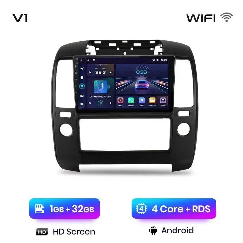Radio nawigacja NISSAN NAVARA 2006-2012 Android Auto CarPlay - Multigenus