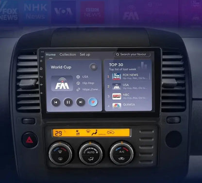 Radio nawigacja NISSAN NAVARA 2006-2012 Android Auto CarPlay - Multigenus
